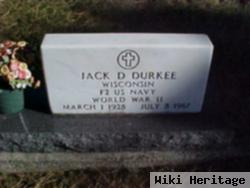 Jack D Durkee