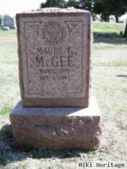 Maude E. Mcgee