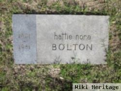 Hattie Nora Bolton