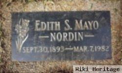 Edith S. Nordin Mayo