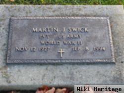 Martin James Swick