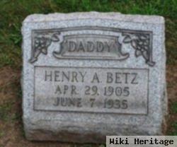 Henry A Betz