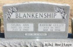 Sylbia Ann Collier Blankenship