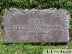 Barbara Mc Gee "mimi" Bannon Fernan