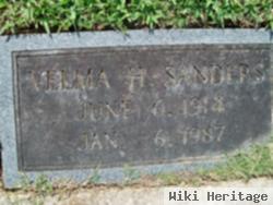 Velma H Sanders