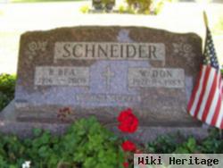 W Don Schneider