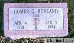 Homer G Hovland