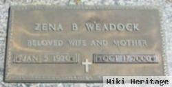 Zena B. Weadock