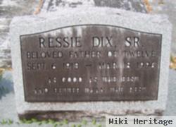 Ressie Dix, Sr