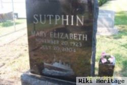 Mary Elizabeth Sutphin