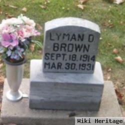 Lyman D Brown
