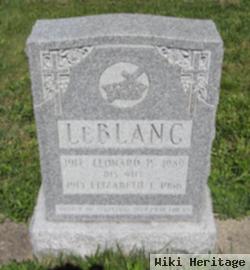 Leonard P Leblanc