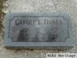 Carol E Scott Dykes