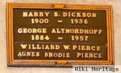 Williard W Pierce