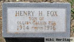 Henry H Fox