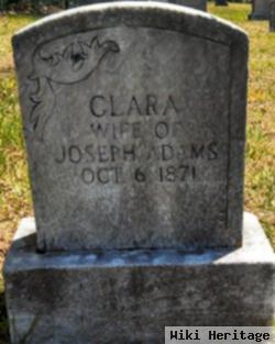 Harriet Clarinda "clara" Dobbs Adams