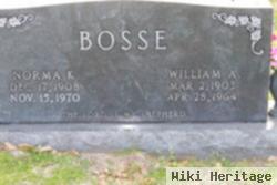 William A Bosse