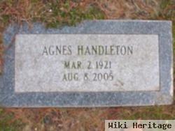 Agnes Hammond Handleton