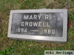 Mary Francis Richardson Crowell