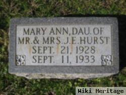 Mary Ann Hurst