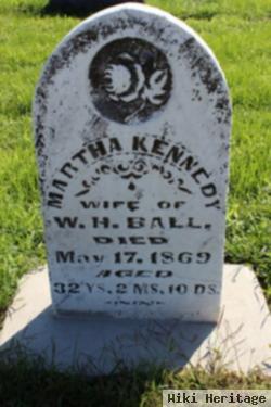 Martha "marie" Kennedy Ball