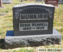 Orrin Wendell Munkirs