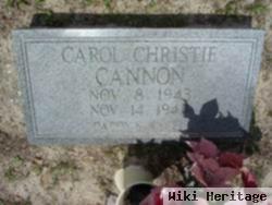 Carol Christine Cannon