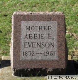 Abbie E. Evenson