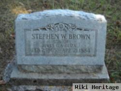 Stephen W Brown