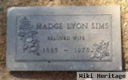 Madge Lyon Sims