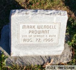 Mark Wendell Prowant