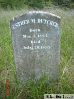 Esther M. Field Dutcher