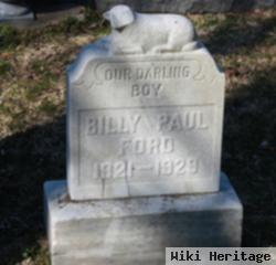 Billy Paul Ford