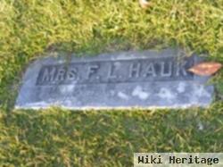 Mrs F. L. Hauk
