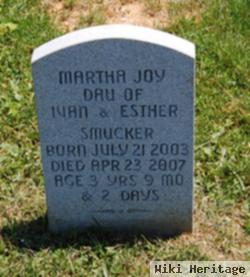Martha Joy Smucker