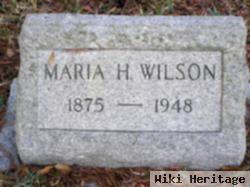 Maria H. Wilson