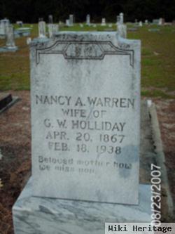 Nancy Ann Warren Holliday