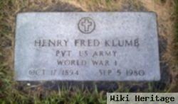 Henry Fred Klumb