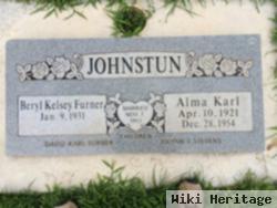 Alma Karl Johnstun