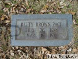 Betty Brown Pace