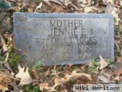 Jennie Elizabeth Holland Hicks