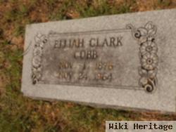 Elijah Clark Cobb