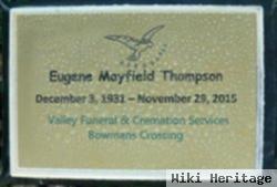 Eugene Mayfield "gene" Thompson