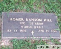 Homer Ransom Hill