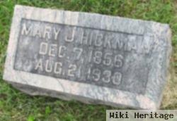 Mary J Hickman