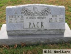 Hurst W. Pack, Sr