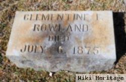 Clementine Rowland