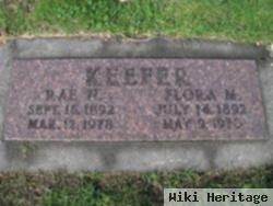 Mary Flora "flora" Morris Keefer