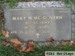 Mary M Mcgovern