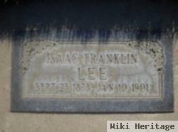 Isaac Franklin Lee, Jr